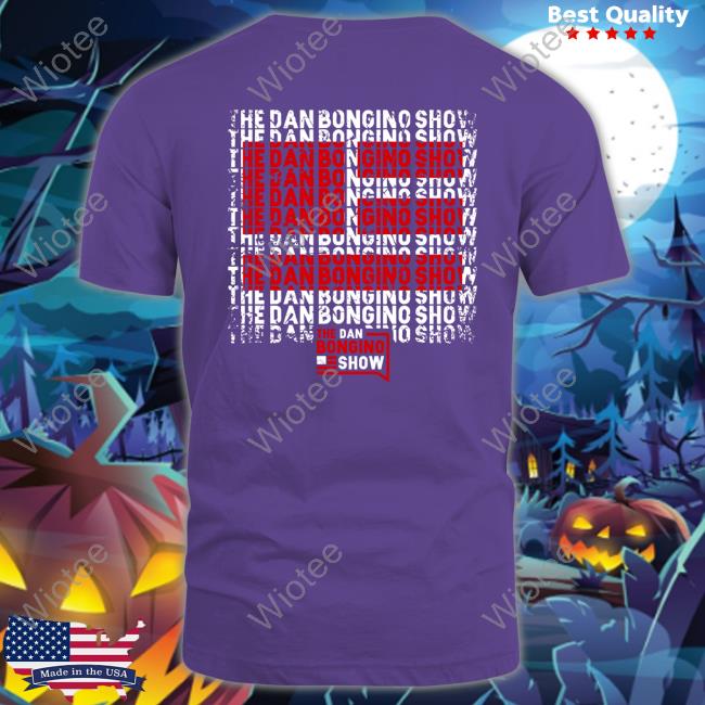 Bongino Store The Bongino Show Stacked T-Shirt The Bongino Show Stacked Shirt