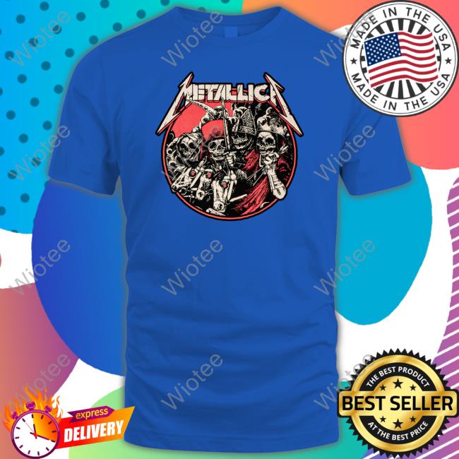 Metallica The Four Horsemen Mineral Wash Tee Shirt