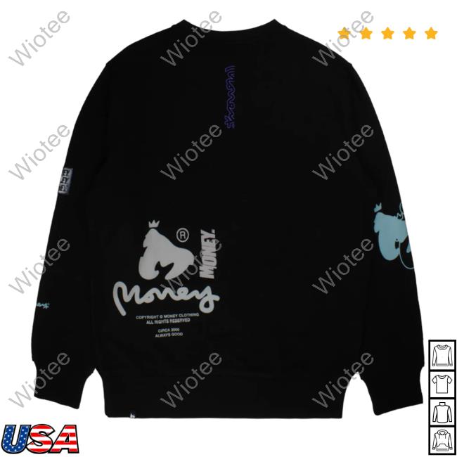 Official Money Clothing Compound Sweatshirts Black