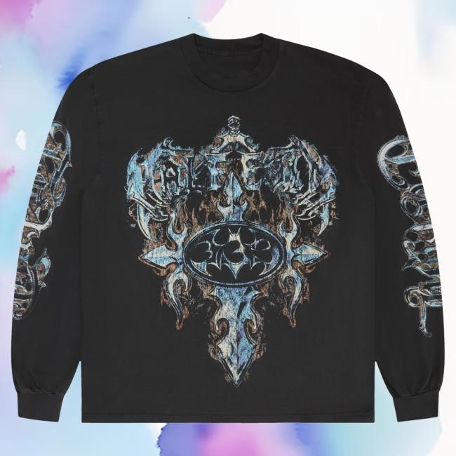 Official Half Evil Merch Store Half Evil Tribal Cross L/S T Shirt HalfEvil