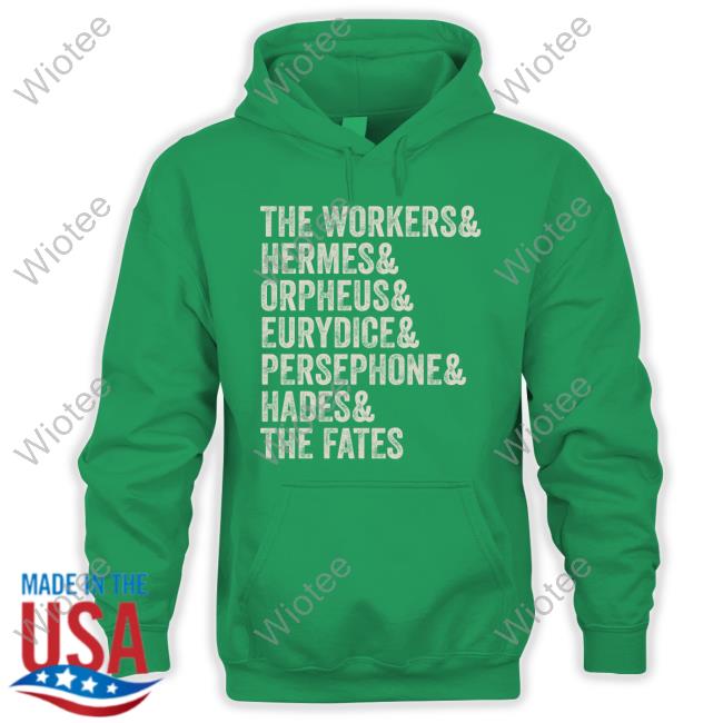 Hadestown Names Hoodie Hades Town Store Merch Hadestown Names Crewneck Sweatshirt