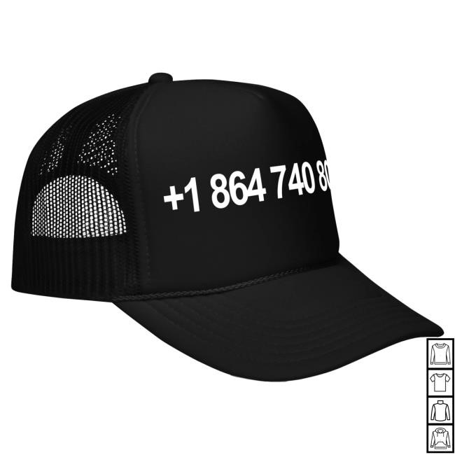 Official Isaia Huron Merch IH Concubania Phone Trucker Cap