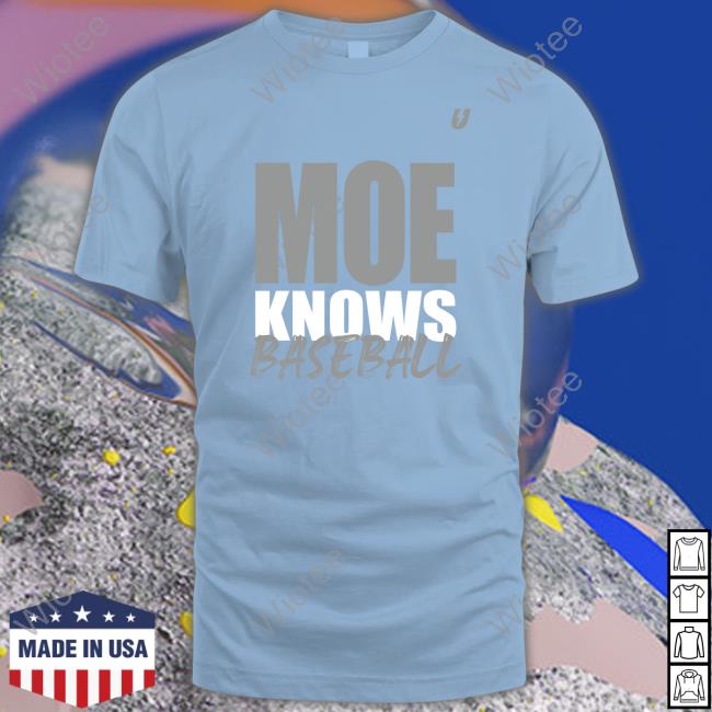 Hustle Gear Merch Moe Knows Baseball Crewneck Sweatshirt Jmoe220 Hustle Gear Merch Moe Knows Baseball Hooded Sweatshirt Jmoe220