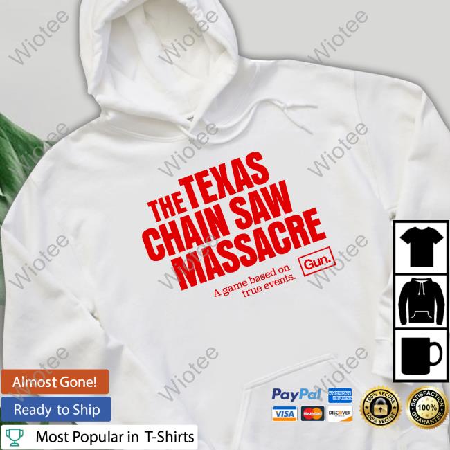 Texas Chain Saw Limited Edition Crewneck Sweatshirt Texas Chain Saw T-Shirt
