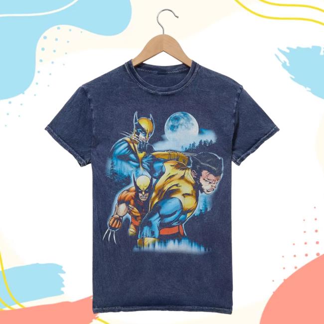 Official Box Lunch Merch Store Box Lunch Marvel X-Men Wolverine Scenic Tees BoxLunch Exclusive Box Lunch Apparel Clothing Shop