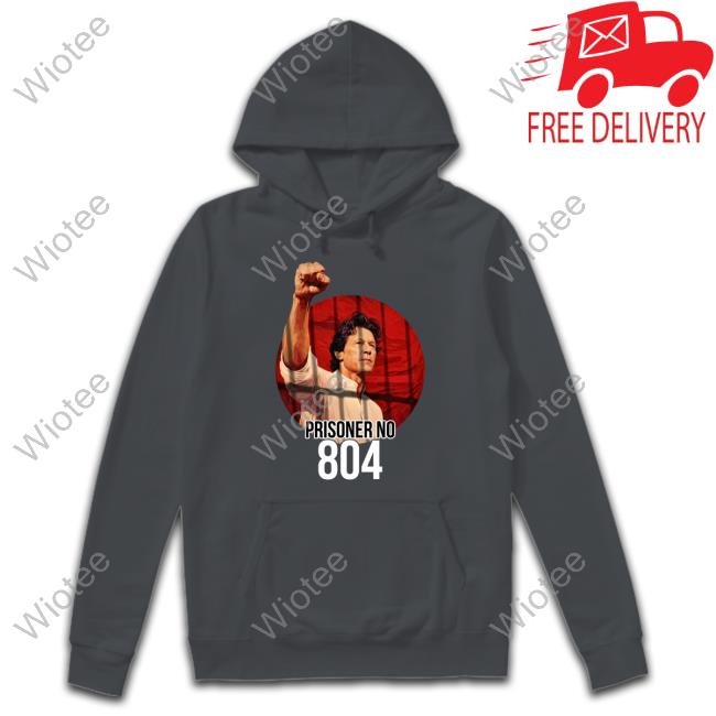 Official Prisoner No 804 T-Shirt Official Imran Kha Prisoner No 804 Tee