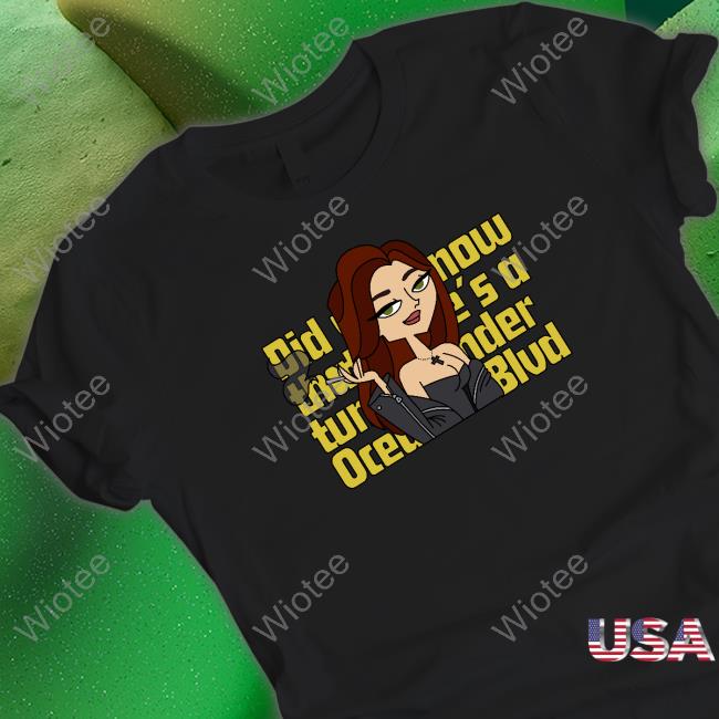 Lana Del Rey Ocean Blvd Shirt