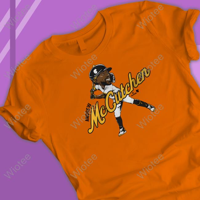 Breakingt Merch Andrew Mccutchen Caricature T Shirt Breakingt Merch Andrew Mccutchen Caricature Tee