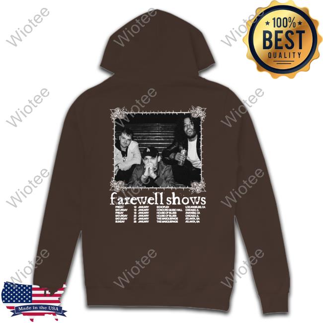 Issues Farewell Shows Hoodie Official Issues Farewell Shows New T Shirt