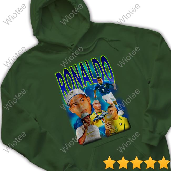Official Vinícius Júnior Wearing Ronaldo Fenomeno T Shirts Official Vinícius Júnior Ronaldo Nazário Fenomeno T Shirts