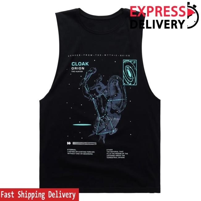 Cloak Brand Shop Merch Constellations Sleeveless T Shirt