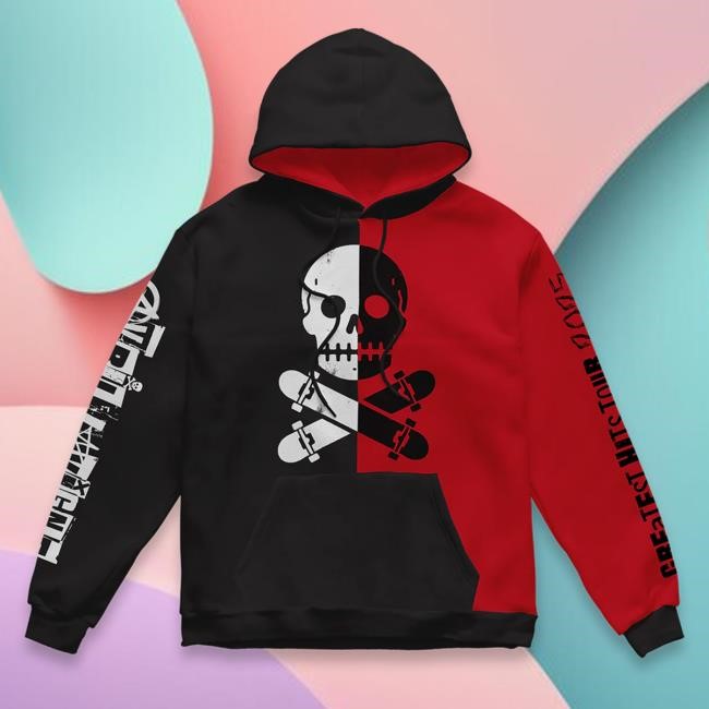 Avril Lavigne Greatest Hits Tour 2025 Split Devil Hoodie
