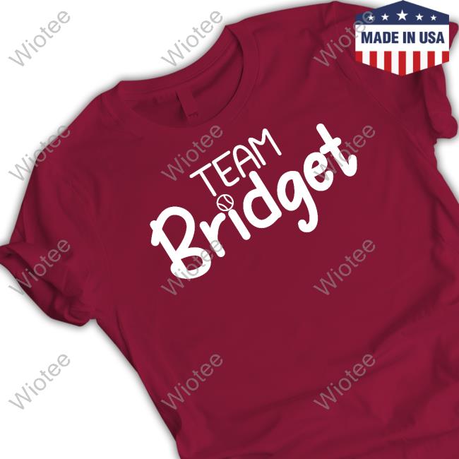 Johnston Baseball Team Bridget Shirt Official Team Bridget Shirts