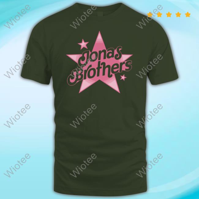 Jonas Brothers Merch Pink Stars Shirts