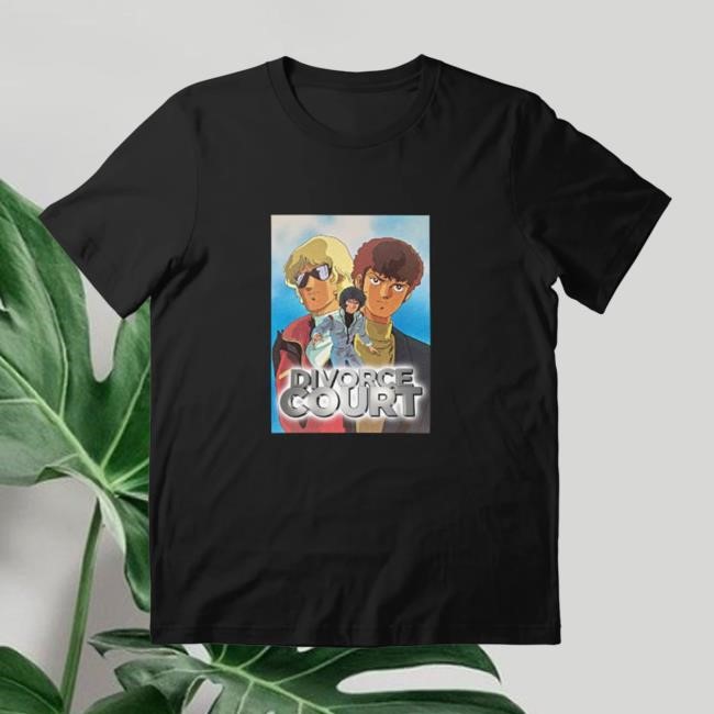 Zeta Gundam Quattro Amuro Kamille Divorce Court Yaoi Shirt Zeta Gundam Quattro Amuro Kamille Divorce Court Yaoi Tee Shirt