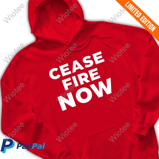 Official Cease Fire Now Shirt
