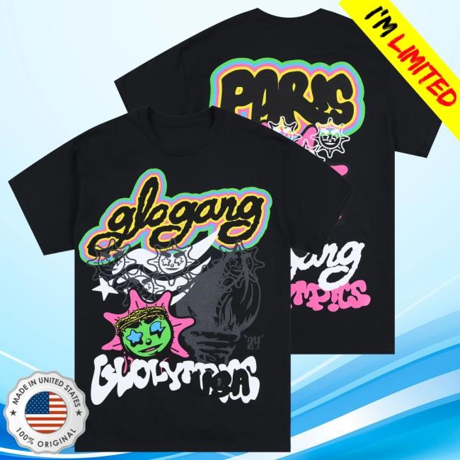 Official Glo Gang Paris Olympic Shirts Official Glo Gang Paris Olympic Tee