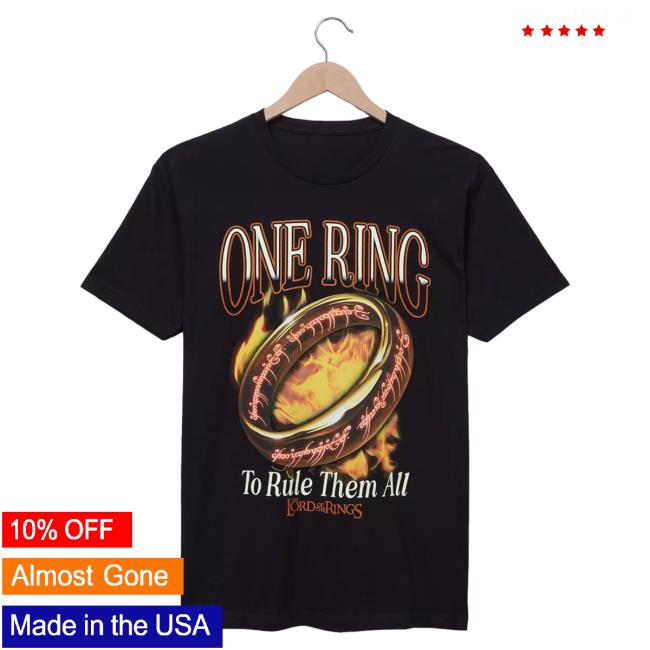 Official Box Lunch Merch Store Box Lunch The Lord Of The Rings One Ring Tshirt BoxLunch Exclusive Box Lunch Apparel Clothing Shop