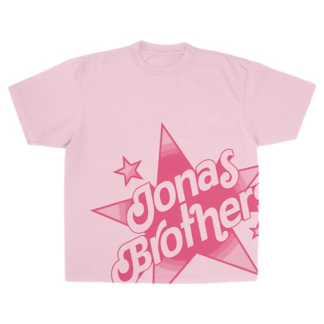 Official Jonas Brothers Merch Shades Of Pink Shirt
