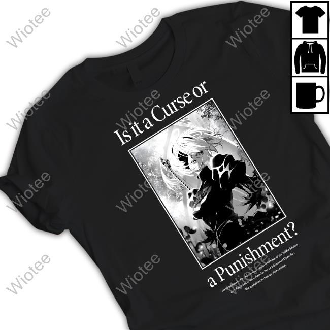 Official Amiami Merch Is It A Curse Or A Punishment Shirt