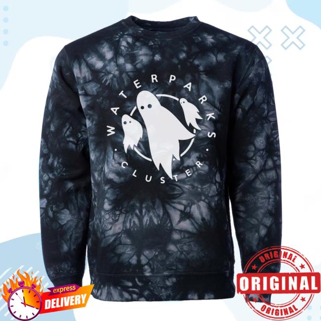 Waterparks Store Merch Cloud Dye Cluster Ghost Crewneck