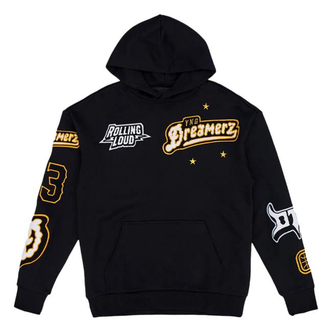 Official Overtime Tv Apparel Merch Clothing Store Shop Over Time Yng Dreamerz X Rolling Loud Crewneck