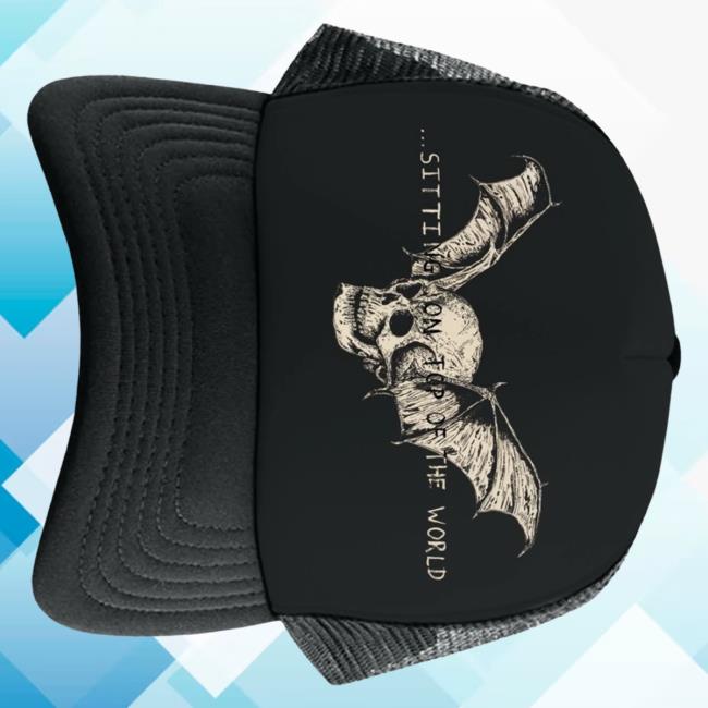Official Avenged Sevenfold Merch Store Shop A7x World Sitting On Top Of The World - Snapback Trucker Cap Avengedsevenfold Official Avenged Sevenfold Merch Store Shop A7x World Sitting On Top Of The World - Snapback Trucker Cap Avengedsevenfold
