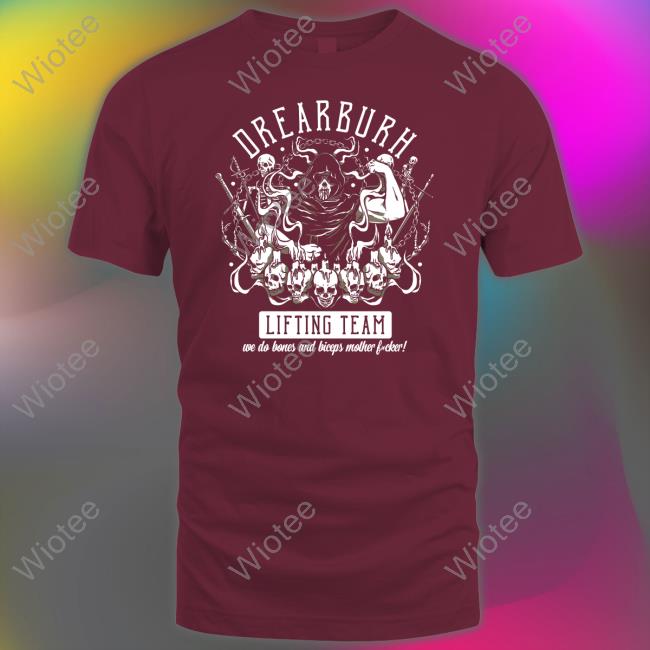 Drearburh Lifting Team Shirt Black