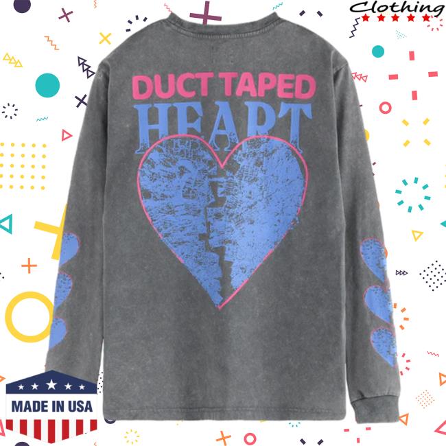 Kallmekris Merch Duct Taped Heart Long Sleeve T Shirt Ottobykris Official Kallmekris Merch Duct Taped Heart Long Sleeve T Shirt Ottobykris
