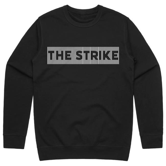 The Strike - Barcode Crewneck Sweatshirt The Strike - Barcode Crewneck