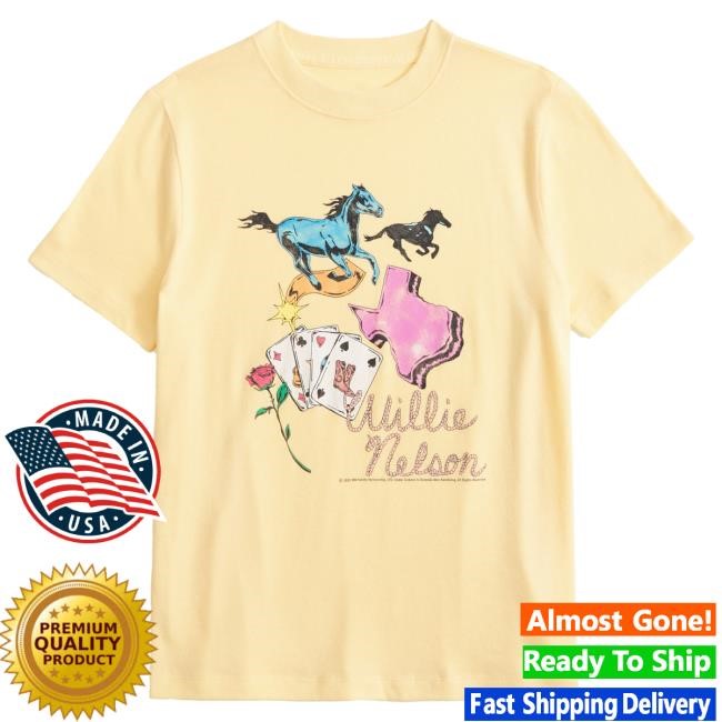 Oversized Willie Nelson Graphic Tee By Abercrombie and Fitch Archive