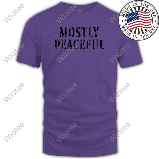 Mostly Peaceful Hoodie