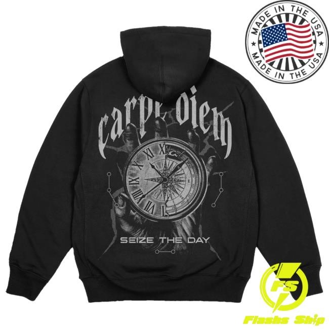 Official Joe Bartolozzi Merch Seize The Day Black Shirt