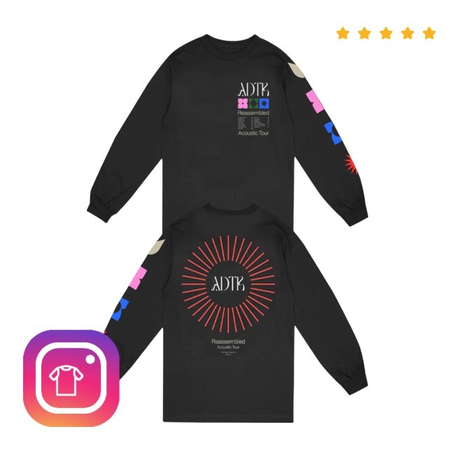 ADTR Merch Burst Long Sleeve A Day To Remember