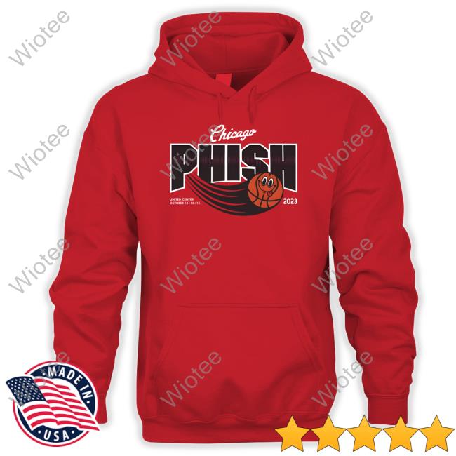 Official Wombat Matt Chicago Phish United Center October 13+14+15 2023 Hoodie