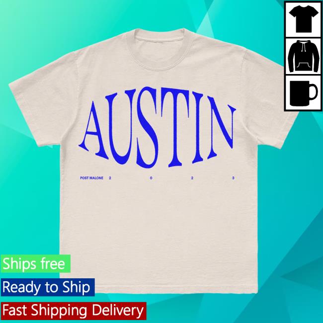 Official Post Malone Merch Store Post Malone Austin Top Shirt Post Malone Apparel Clothing Shop PostMalone