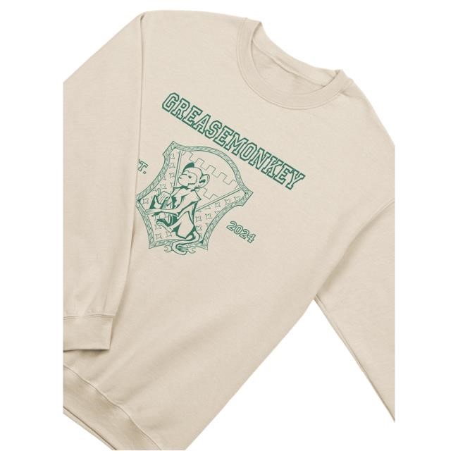 Official Just Roll With It clothing Greasemonkey Crew neck Sweatshirt Jrwishow