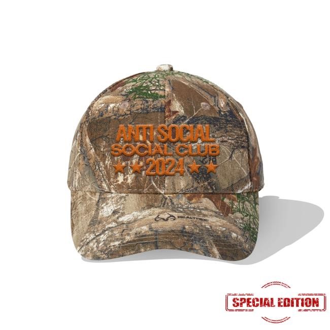 Country Camo Cap - Real Tree - AntiSocialSocialClub Country Camo Cap - Real Tree - AntiSocialSocialClub