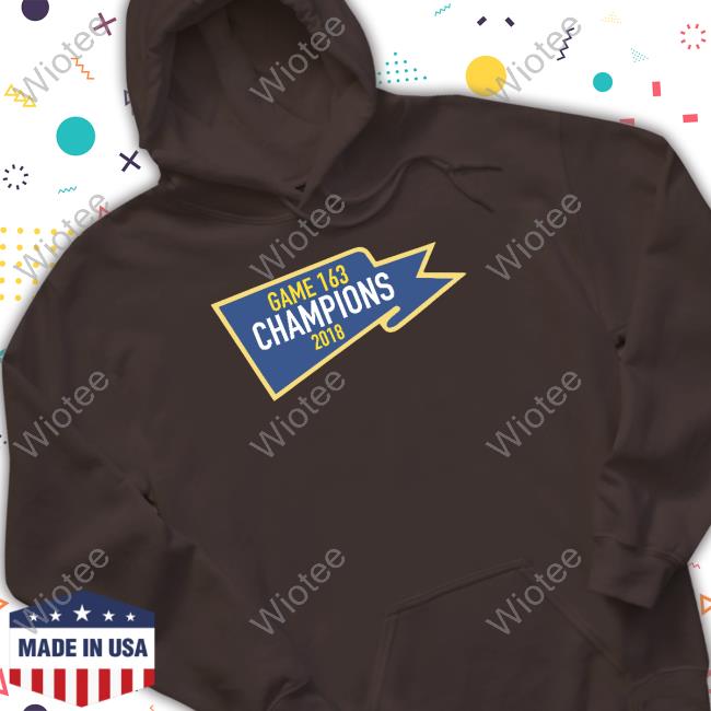 Obvious Shirts Game 163 Champions 2018 Sweatshirt Obvious Shirts Game 163 Champions 2018 Shirt Joe Obvious