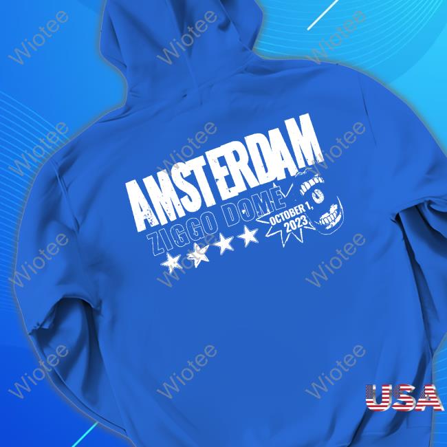 The 5 Seconds Of Summer Show World Tour 2023 Amsterdam Event T-Shirt The 5 Seconds Of Summer Show World Tour 2023 Amsterdam Ziggo Dome Hoodie