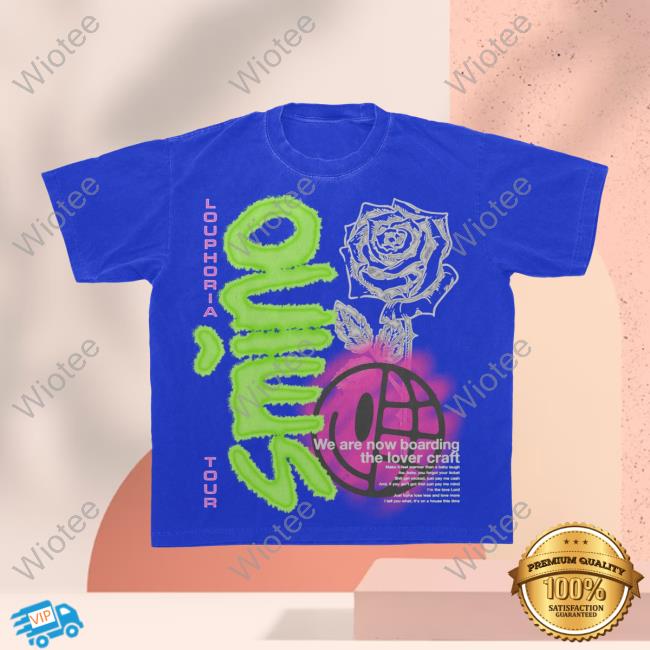 Official Smino Zero Fatigue Merch Louphoria Boarding Tee Zerofatigue