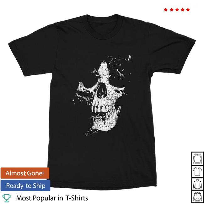 Official Black Veil Brides Merch Skull Tee