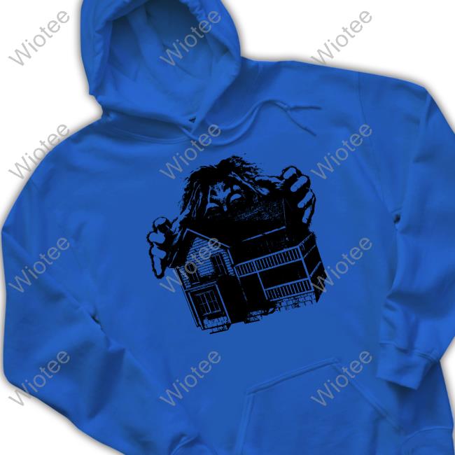 Teenage Disaster Haunted House Crewneck Sweatshirt