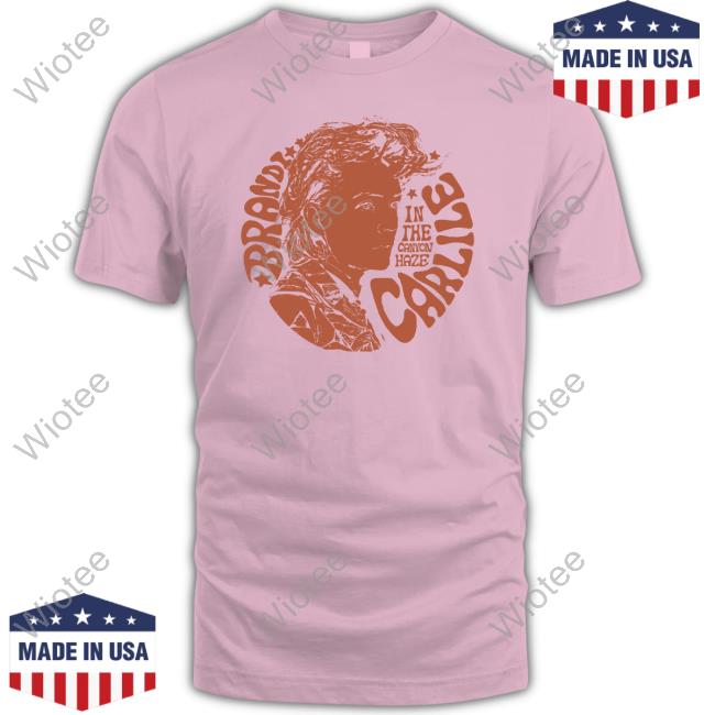 Official Brandi Carlile The Canyon Haze Circle Profile Shirt Official Brandi Carlile Merch Brandi Carlile The Canyon Haze Circle Profile Shirt