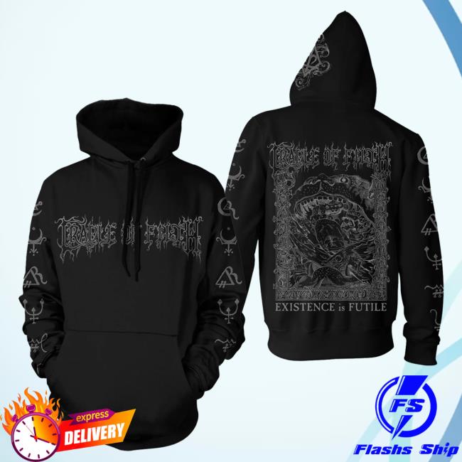 Official Night Shift Merch Indie Merch Store Cradle Of Filth - Existence Sweater NightShiftMerch IndieMerchStore