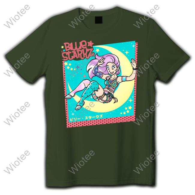 All Elite Wrestling Merch Billie Starkz T-Shirt Official Billie Starkz Tee Shirt