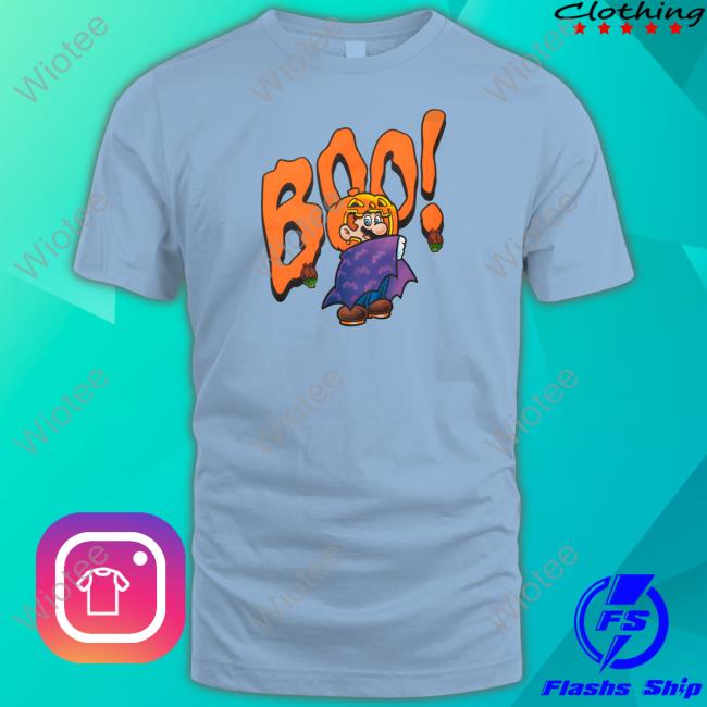 Super Mario Boo Halloween 2023 Shirt Official Super Mario Boo Halloween 2023 Cap