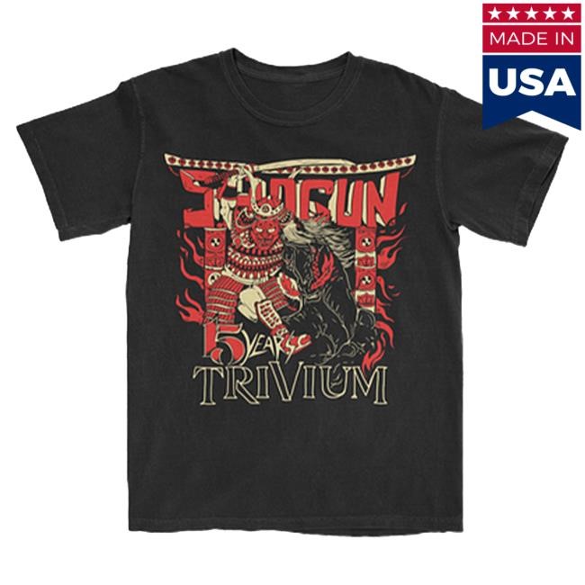 Official Trivium Merch Store Trivium Shogun Half Sumo Shirt Official Trivium Merch Store Trivium Shogun Half Sumo Shirts