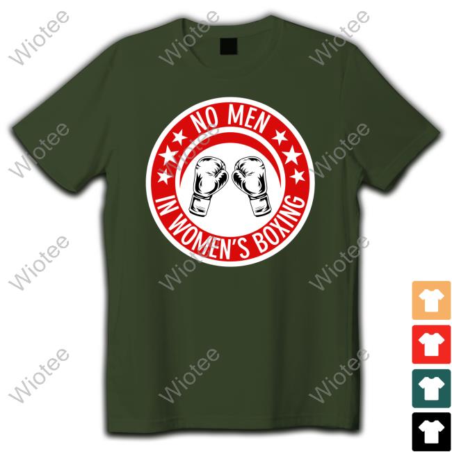 No Men In Women's Boxing Shirt No Men In Women's Boxing Shirt