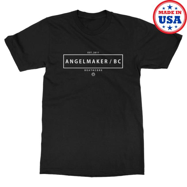 Official Indie Merch Store Shop AngelMaker "BC" T Shirt IndieMerchStore
